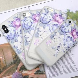 NEW iPhone XS/X Floral Soft Case